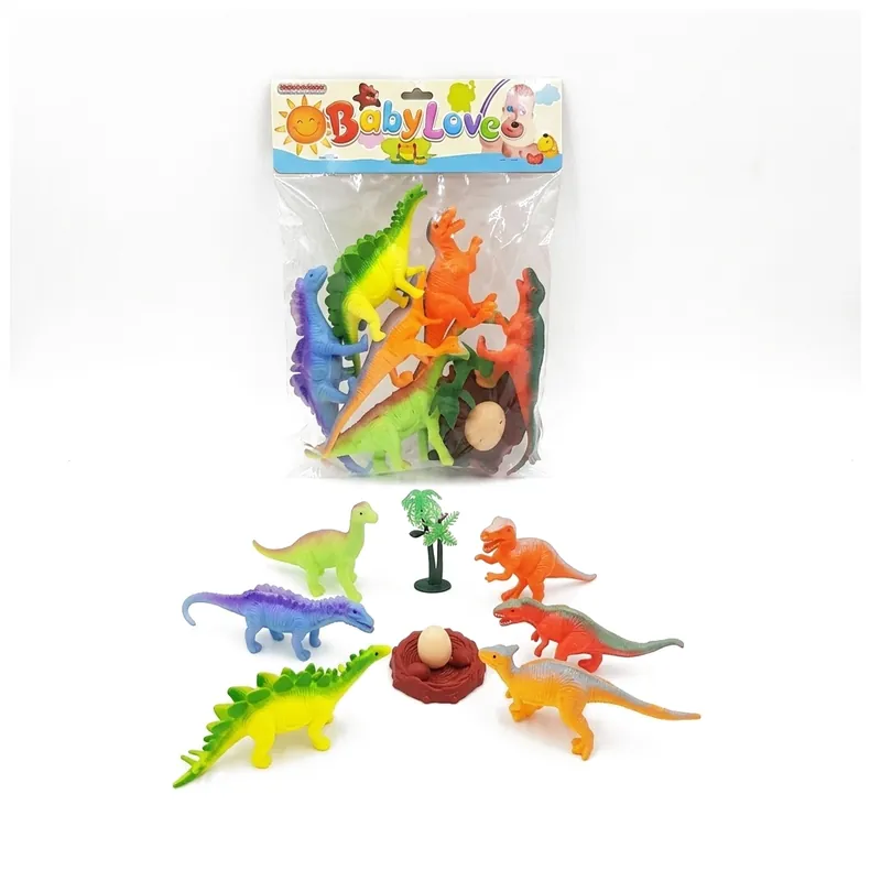 Dinosaur Figure Set, angle 4